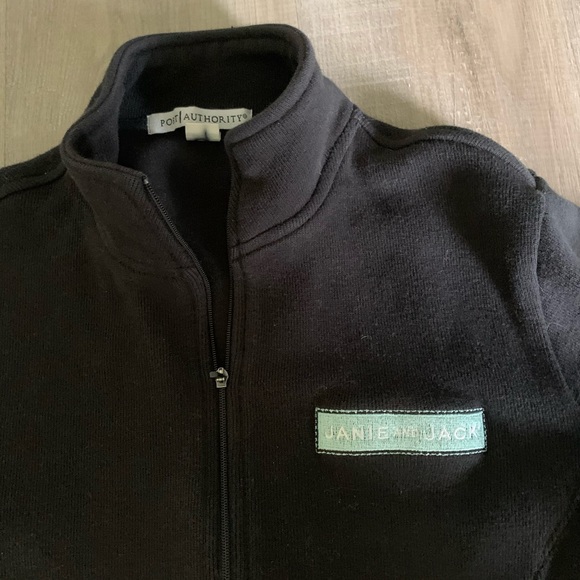 Janie and Jack Zip Up Jacket Women’s Medium 🖤 - Picture 4 of 5